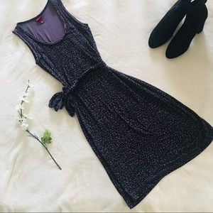 $4 W/ BUNDLE Purple Pebbled Merona Belted Dress